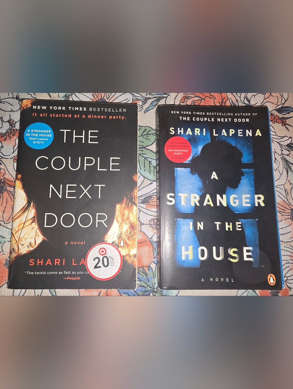 The Couple Next Door & A Stranger In The House - Shari Lapena